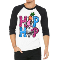 Easter Hip Hop Gnome 3/4 Sleeve Shirt | Artistshot