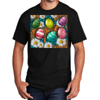 Easter Eggs Basic T-shirt | Artistshot