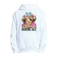 Easter Day Cow Urban Pullover Hoodie | Artistshot