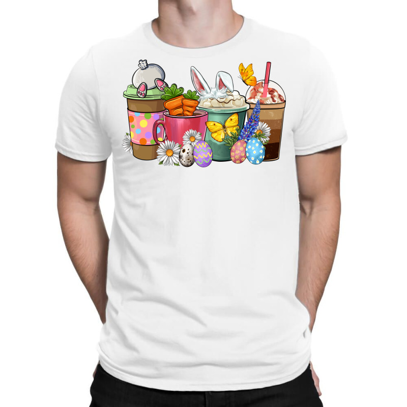 Easter Coffee Cups T-shirt | Artistshot