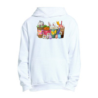 Easter Coffee Cups Urban Pullover Hoodie | Artistshot