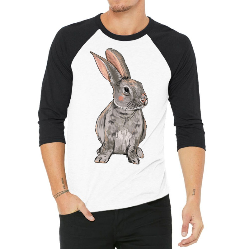 Easter Bunny 3/4 Sleeve Shirt | Artistshot