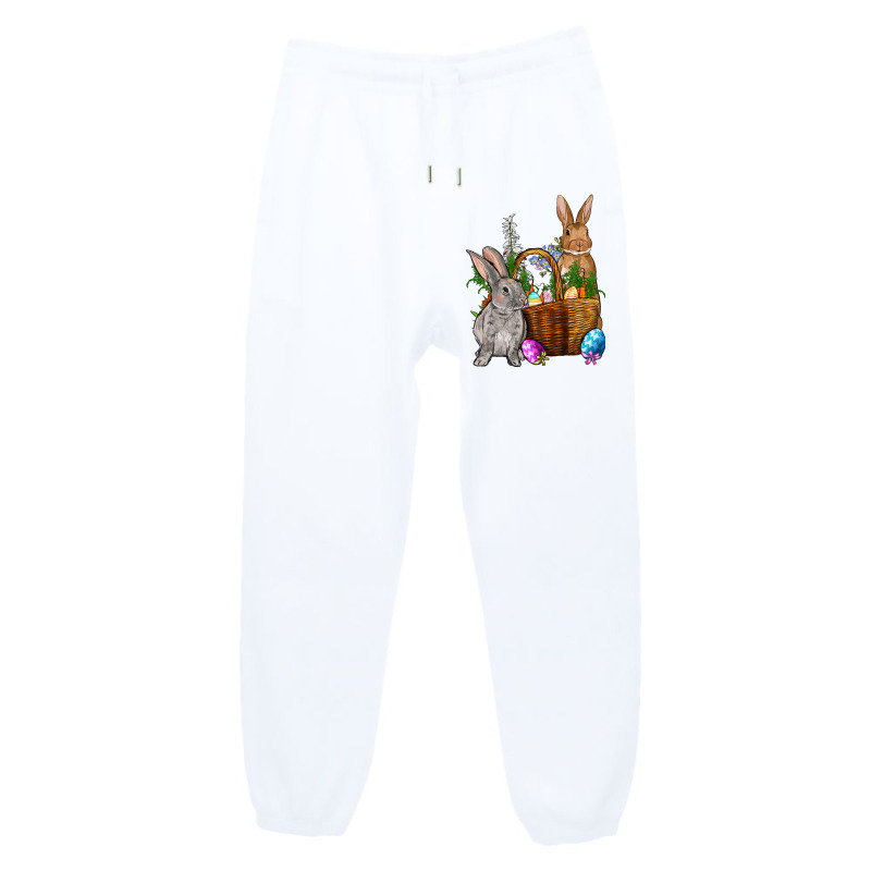 Bunnys Carrots Eggs With Basket Easter Urban Sweatpant | Artistshot