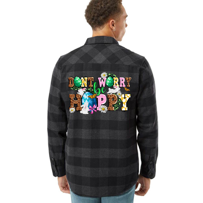 Don't Worry Be Hoppy Flannel Shirt | Artistshot