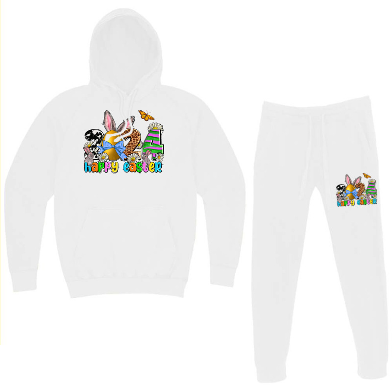 2024 Happy Easter Hoodie & Jogger Set | Artistshot