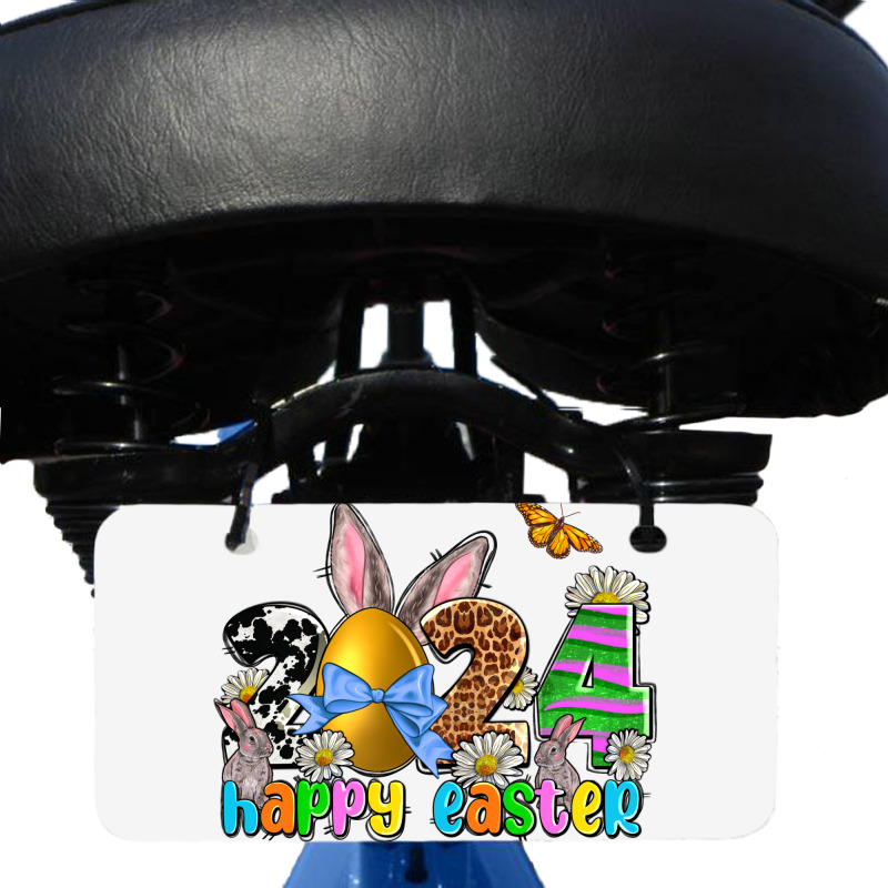 2024 Happy Easter Bicycle License Plate | Artistshot