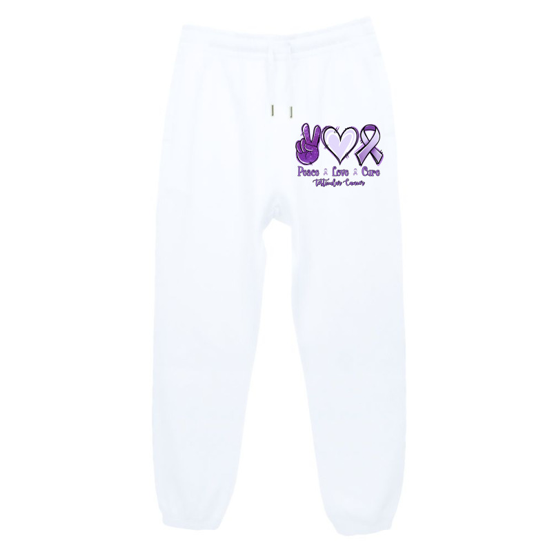 Peace Love Cure Testicular Cancer Urban Sweatpant | Artistshot