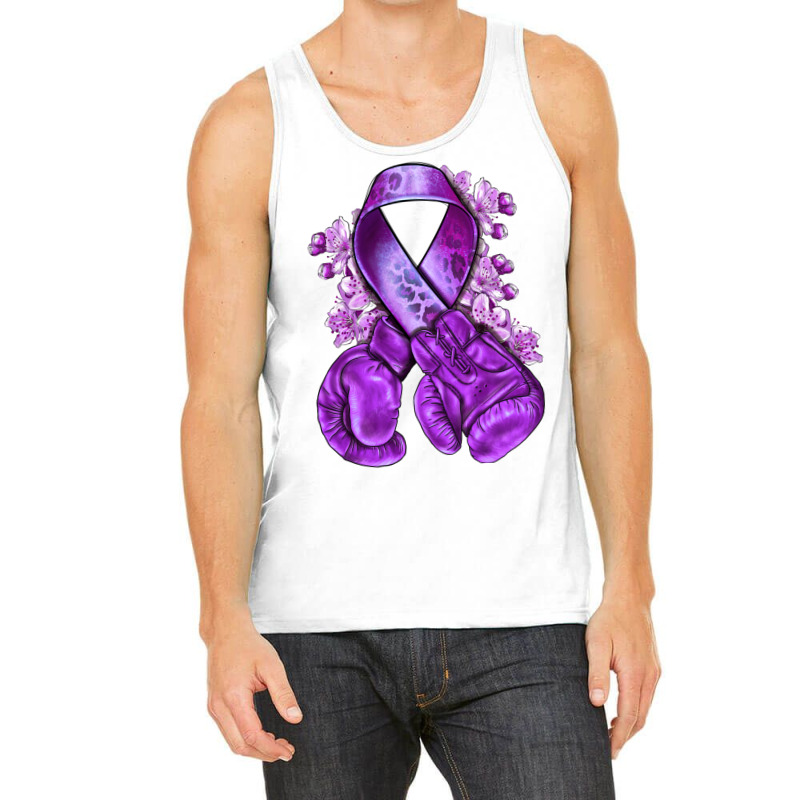 Domestic Violence Warrior Purple Ribbon Tank Top | Artistshot