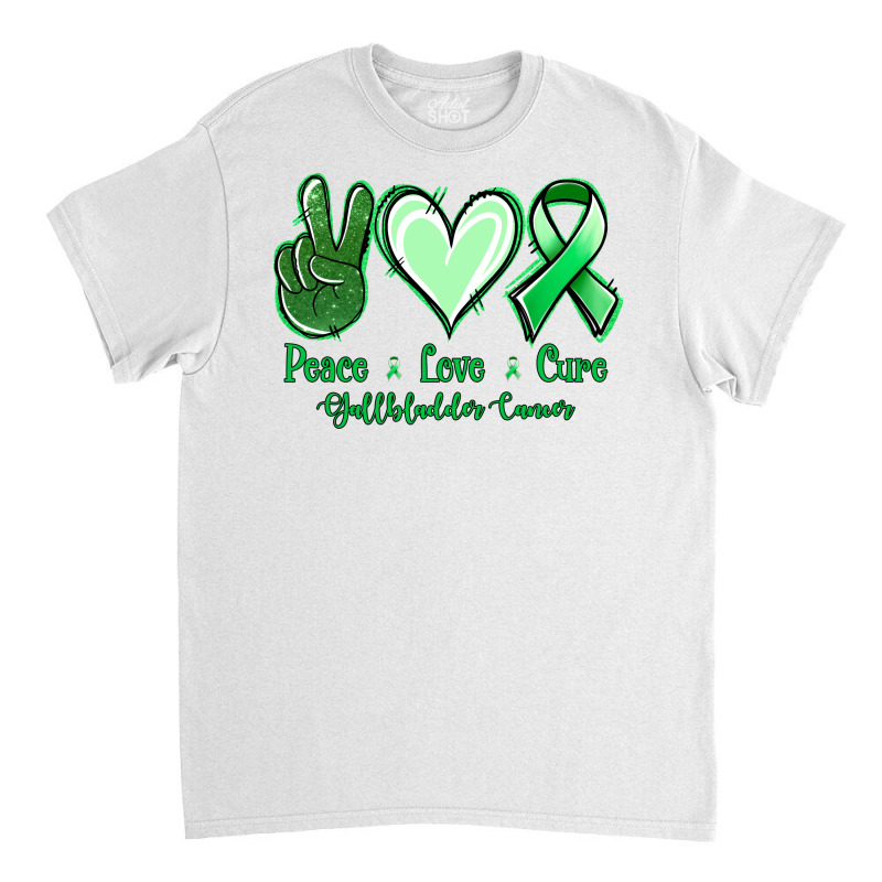 Peace Love Cure Gallbladder Cancer Classic T-shirt | Artistshot