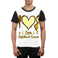 Peace Love Cure Bone Cancer Graphic T-shirt | Artistshot