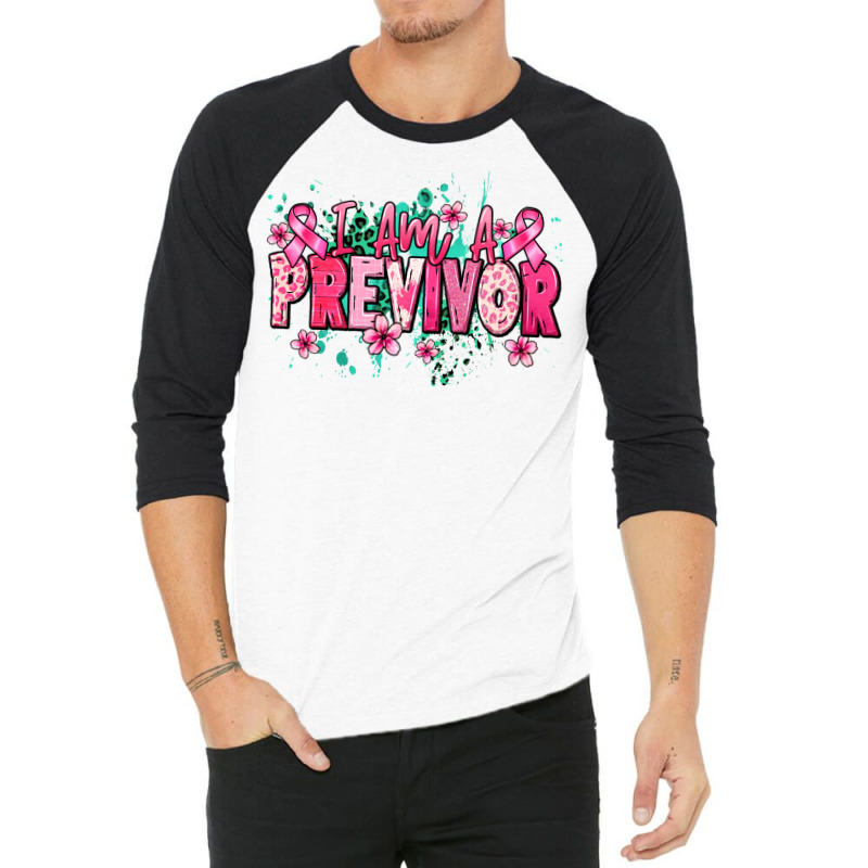 I Am A Previvor 3/4 Sleeve Shirt | Artistshot