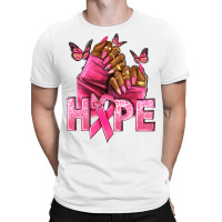 Hope Breast Cancer Nails T-shirt | Artistshot