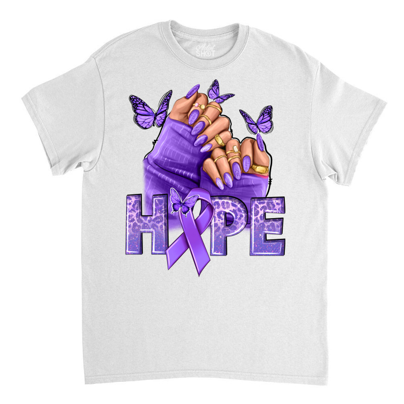 Hope All Cancers Nails Classic T-shirt | Artistshot