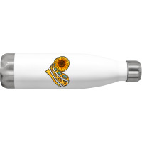 Childhood Cancer Awareness Heart Stainless Steel Water Bottle | Artistshot