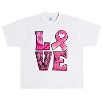 Breast Cancer Love Urban Heavy T-shirt | Artistshot