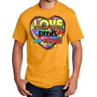 Love Needs No Words Basic T-shirt | Artistshot