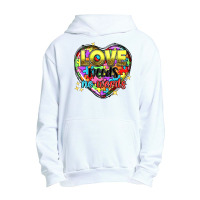 Love Needs No Words Urban Pullover Hoodie | Artistshot