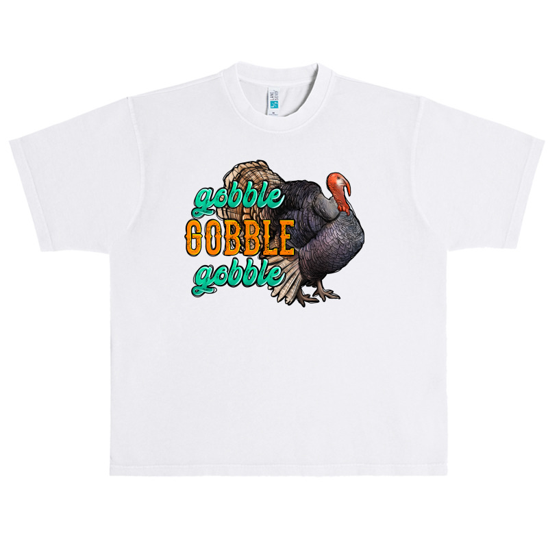 Thanksgiving Turkey Gobble Gobble Urban Heavy T-shirt | Artistshot