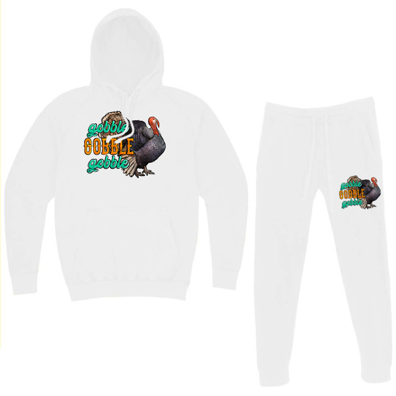 Thanksgiving Turkey Gobble Gobble Hoodie & Jogger Set | Artistshot