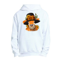 Thanksgiving Cow Urban Pullover Hoodie | Artistshot