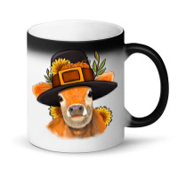 Thanksgiving Cow Magic Mug | Artistshot