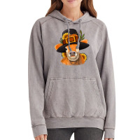 Thanksgiving Cow Vintage Hoodie | Artistshot