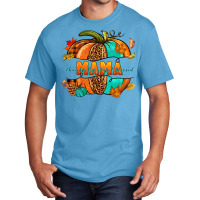 Thankful Grateful Blessed Mama Pumpkin Basic T-shirt | Artistshot