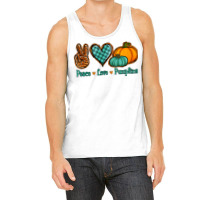 Peace Love Pumpkins Tank Top | Artistshot