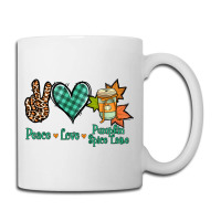 Peace Love Pumpkin Spice Latte Coffee Mug | Artistshot