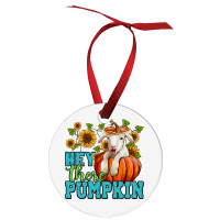 Hey There Pumpkin Lamb Ornament | Artistshot