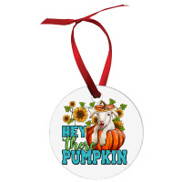 Hey There Pumpkin Lamb Ornament | Artistshot