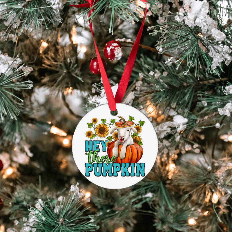 Hey There Pumpkin Lamb Ornament | Artistshot