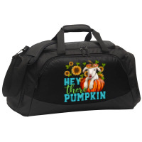 Hey There Pumpkin Lamb Active Duffel | Artistshot