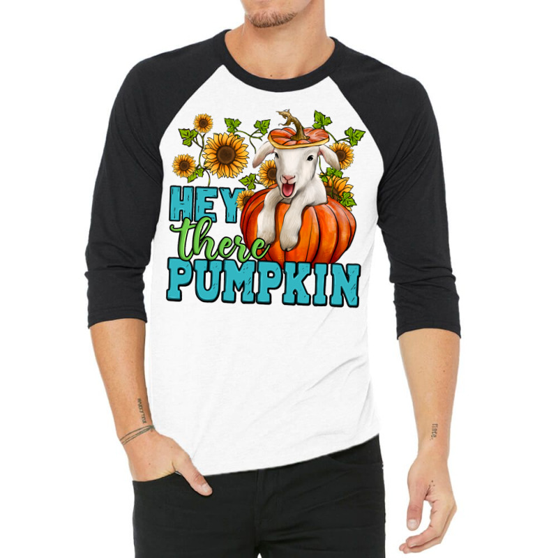 Hey There Pumpkin Lamb 3/4 Sleeve Shirt | Artistshot