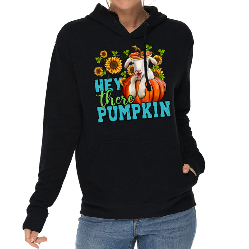 Hey There Pumpkin Lamb Lightweight Hoodie | Artistshot