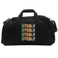 Gobble Till You Wobble Thanksgiving Turkey Active Duffel | Artistshot