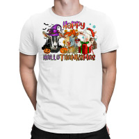 Happy Hallothanksmas Goats T-shirt | Artistshot