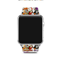 Happy Hallothanksmas Goats Apple Watch Band | Artistshot