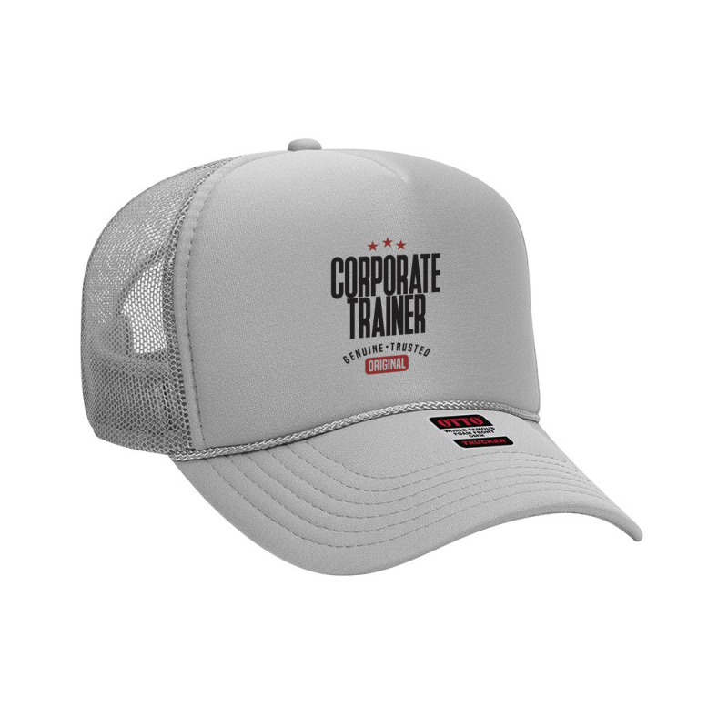 Corporate Trainer Foam Trucker Hat by Chris Ceconello | Artistshot