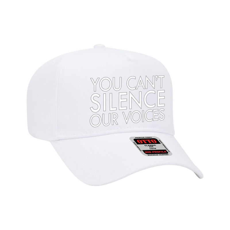 Silence Adjustable Baseball Cap by trokeryth | Artistshot