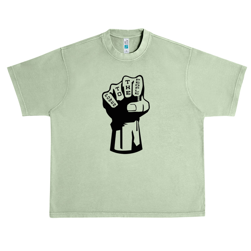 Power To The People Urban Heavy T-shirt by bungadaun | Artistshot