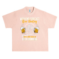 Funny Hunting Lover Beer Graphic Women And Men Bear Hunters T Shirt Urban Heavy T-shirt | Artistshot