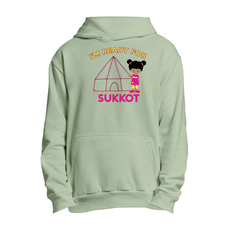 Kids Sukkot Girl Christian Jewish Holiday Sukkah Premium T Shirt Urban Pullover Hoodie | Artistshot