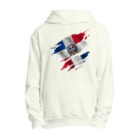 Proud Dominican Root  Torn Ripped Dominica Flag T Shirt Urban Pullover Hoodie | Artistshot