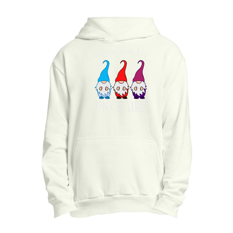 Hanging With My Gnomies Nordic Santa Gnome Christmas Pajama T Shirt Co Urban Pullover Hoodie | Artistshot