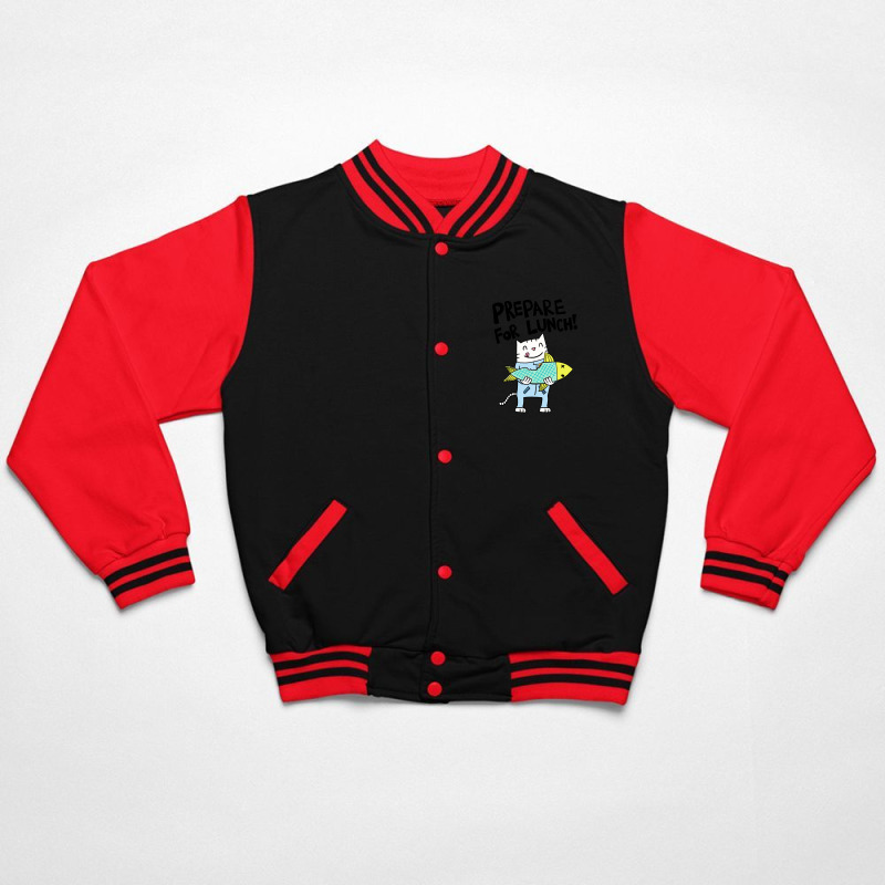 Prepare For Lunch Bomber Jacket | Artistshot