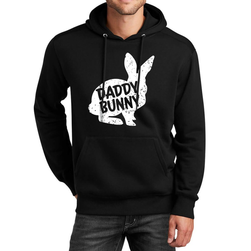 Daddy Dad Bunny Matching Group Funny Family Easter Unisex Hoodie | Artistshot