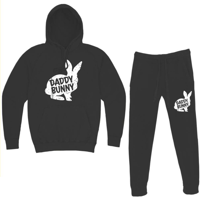 Daddy Dad Bunny Matching Group Funny Family Easter Hoodie & Jogger Set | Artistshot