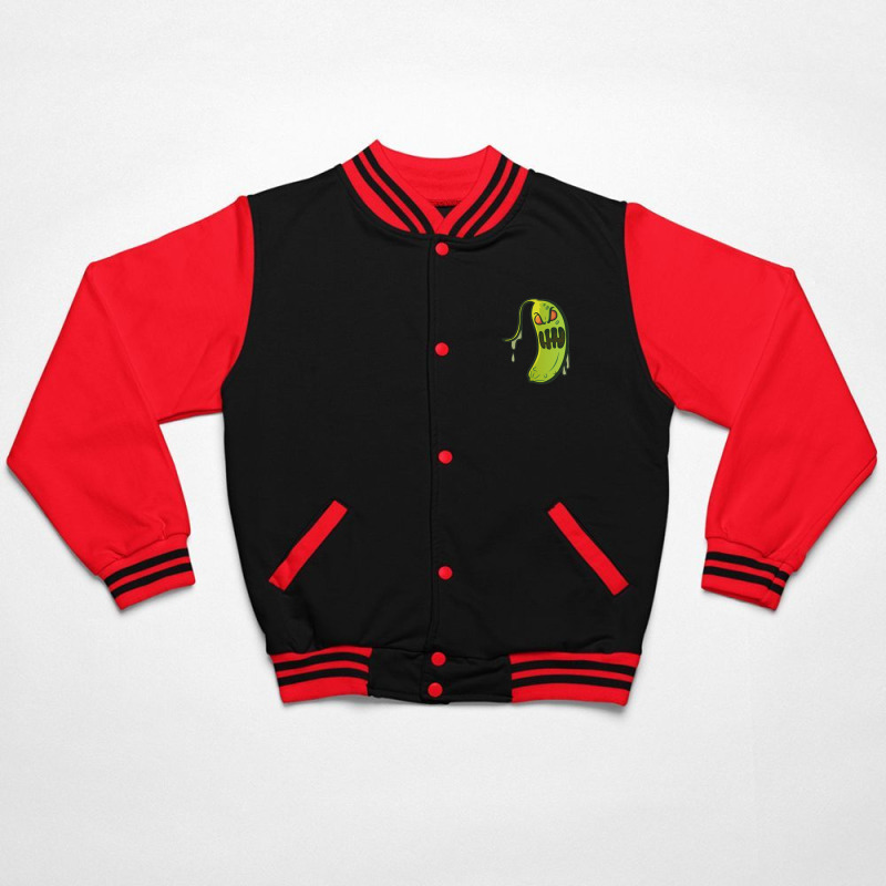 Pickle Monster Bomber Jacket by saterseim | Artistshot