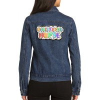 Registered Nurse Ladies Denim Jacket | Artistshot